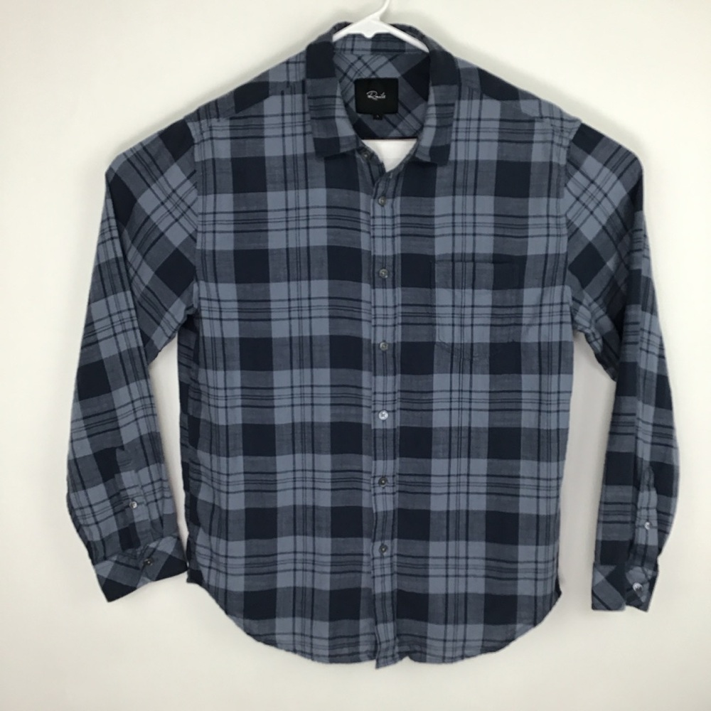 Rails Wyatt men’s long sleeve button up shirt large